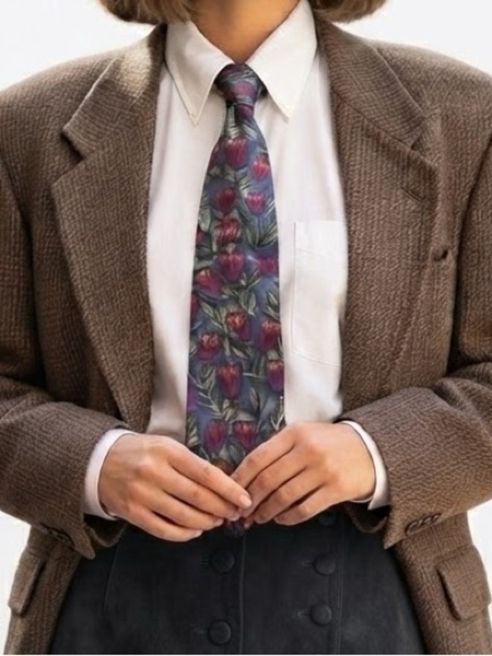 Vintage Christian Dior Monsieur All Silk Tie - 3.5 Inch Width